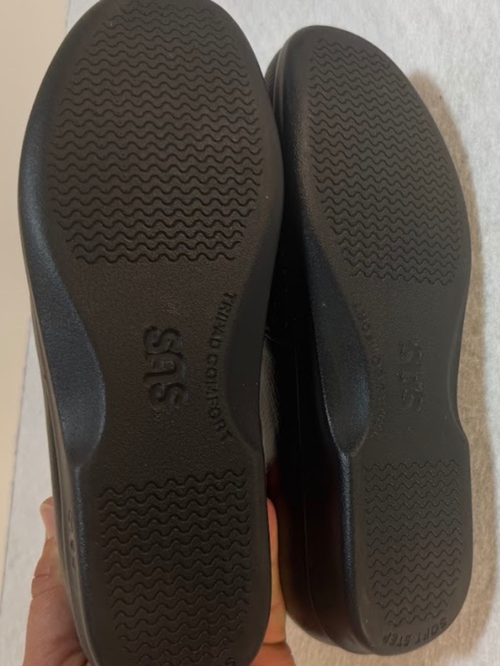 SAS Tripad Comfort Black Leather Slip On Loafers Women's Size 7 N - Picture 4 of 9